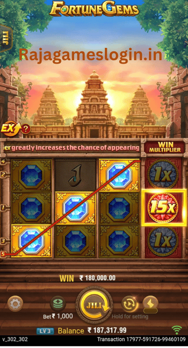 Raja Game App Features  